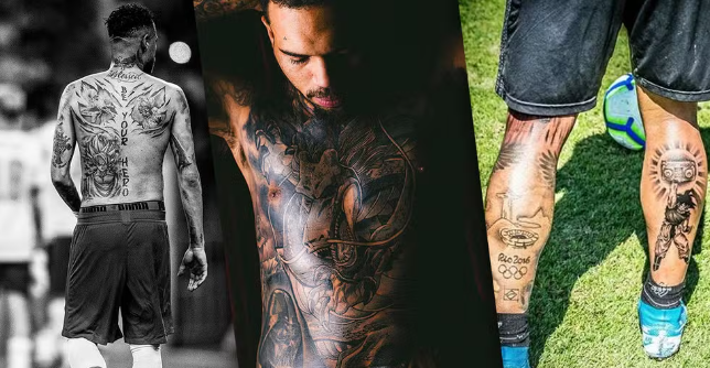Neymar, Gabigol e Chris Brown: veja famosos com tatuagens de ‘Dragon Ball’