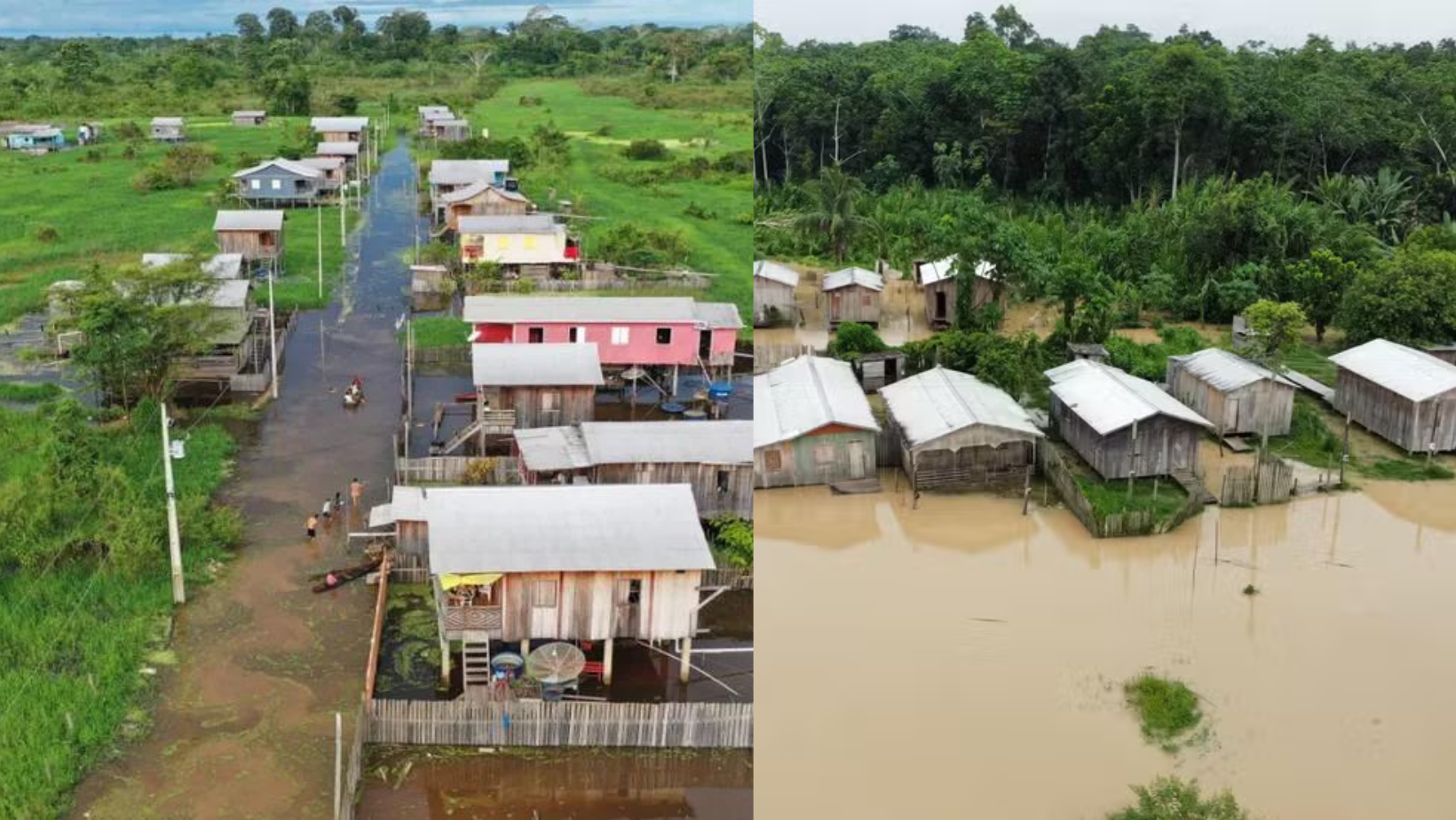 Rios do Acre fazem municípios do Amazonas decretarem situação de emergência