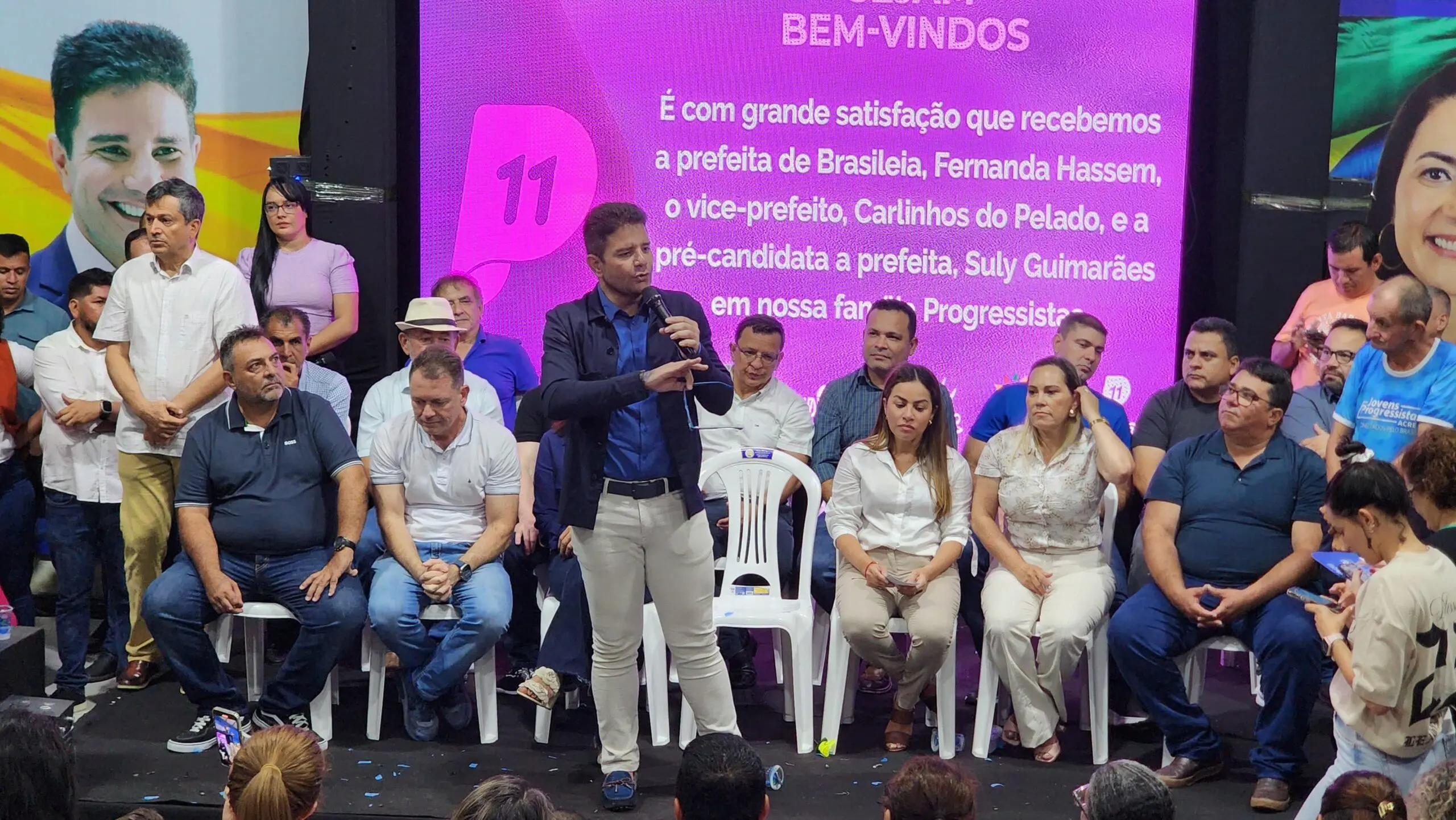 Após farpas entre Socorro e Fernanda, Gladson brinca: “Quero ver Suly e Joelso abraçados”