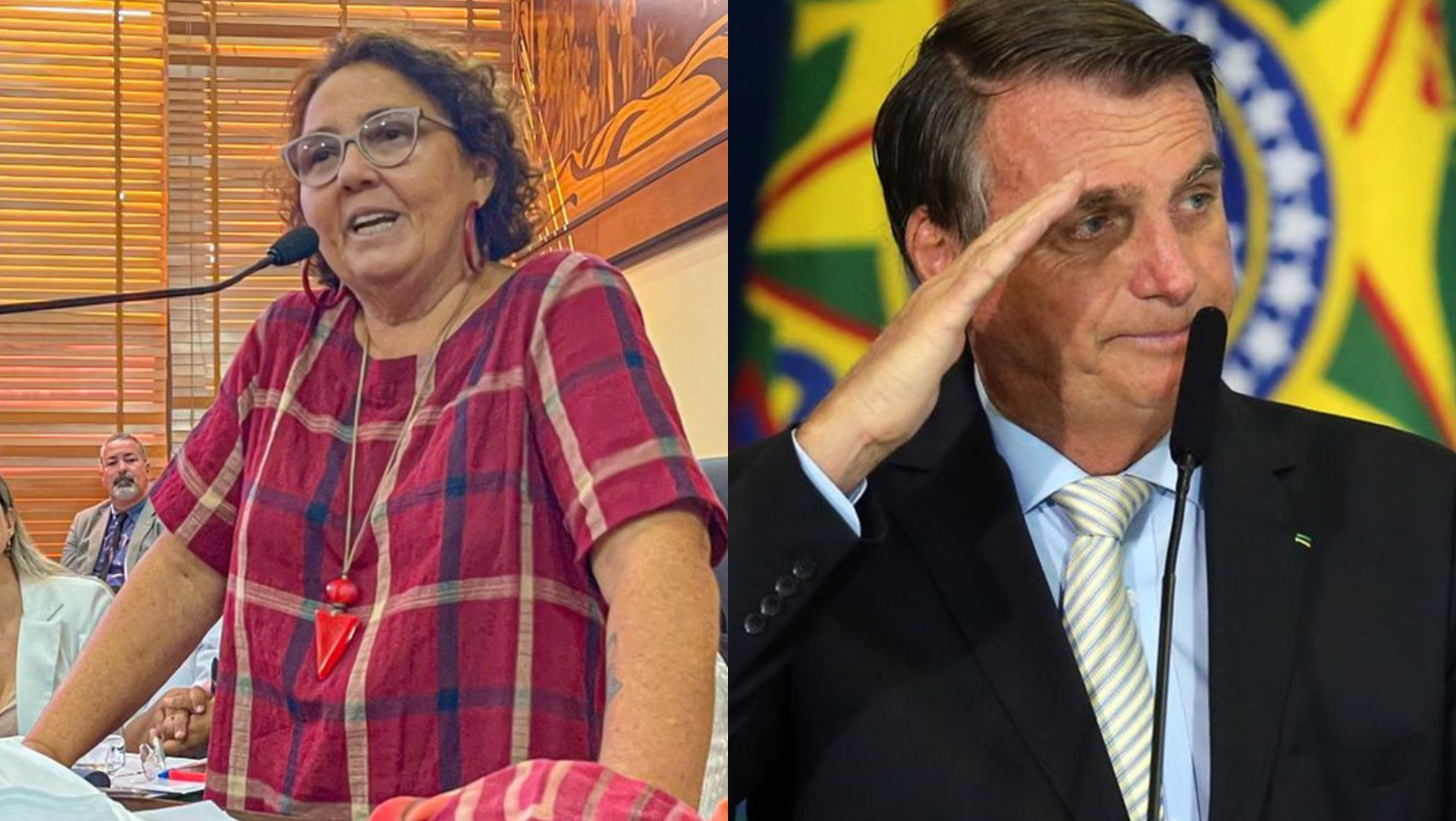 Conselheira do TCE pede a Câmara suspensão do título de cidadão rio-branquense a Bolsonaro