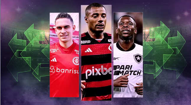 Quais foram as melhores contratações dos clubes brasileiros em 2024? Veja ranking