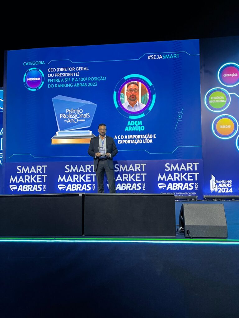 Acreano Adem Araújo conquista maior prêmio do ramo de supermercados do Brasil