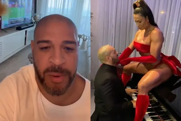 Adriano Imperador se pronuncia sobre ménage com Gracyanne e Belo; Veja