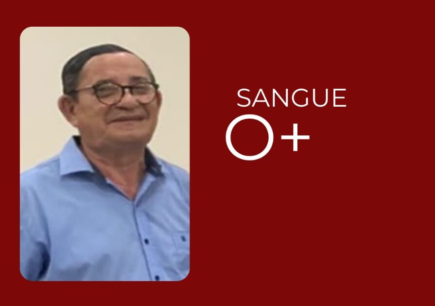 Família faz campanha para conseguir doação de sangue para idoso internado no PS