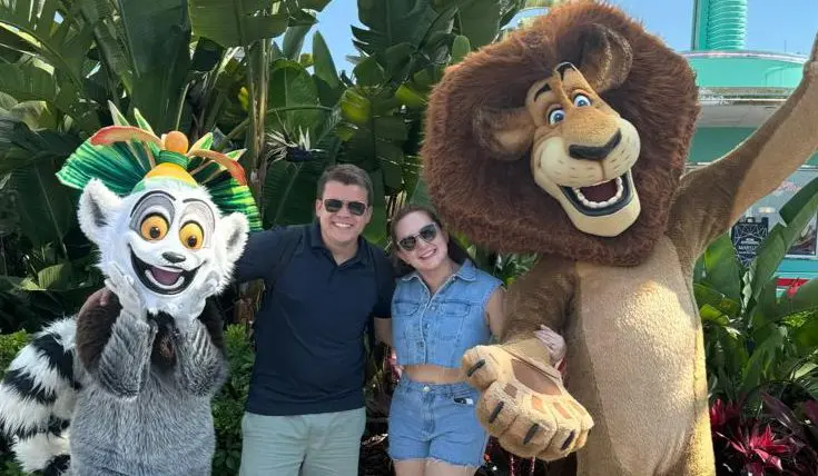 Casal de empresários do Acre, Jeferson Rodrigo e Miriana Menezes, curtem férias em Orlando, nos EUA; FOTOS