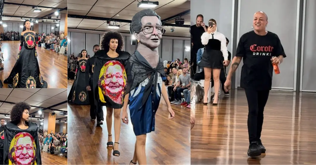 No SPFW, Walério Araújo faz desfile lúdico para homenagear sua mãe e emociona; VÍDEO e FOTOS