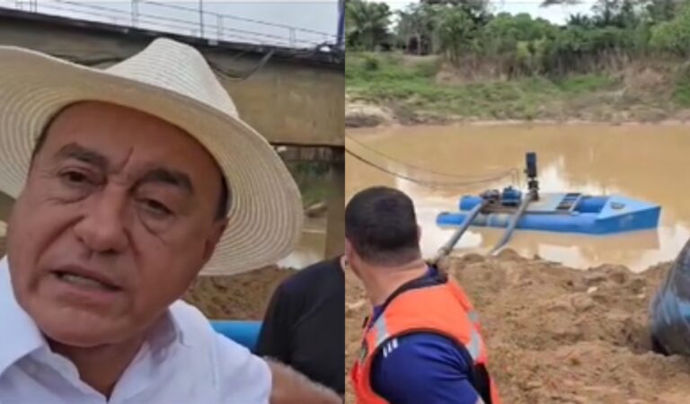 Com novo problema na ETA, Bocalom pede à população que economize água em Rio Branco; VÍDEO