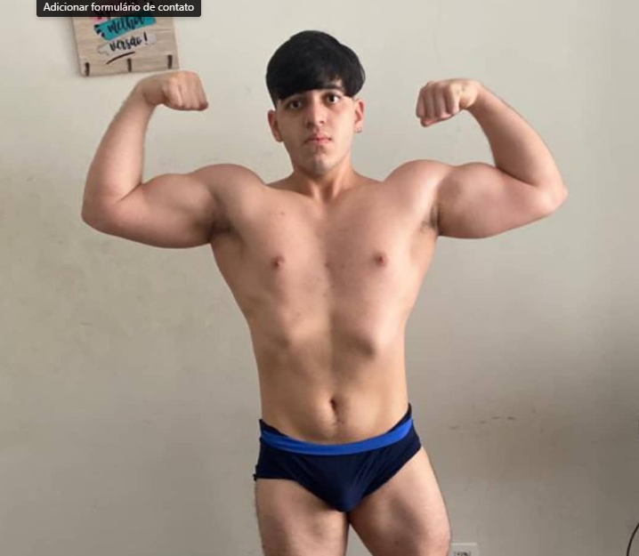 “Vou em busca do top 1” diz fisiculturista de 18 anos que competirá sem o uso de hormônios