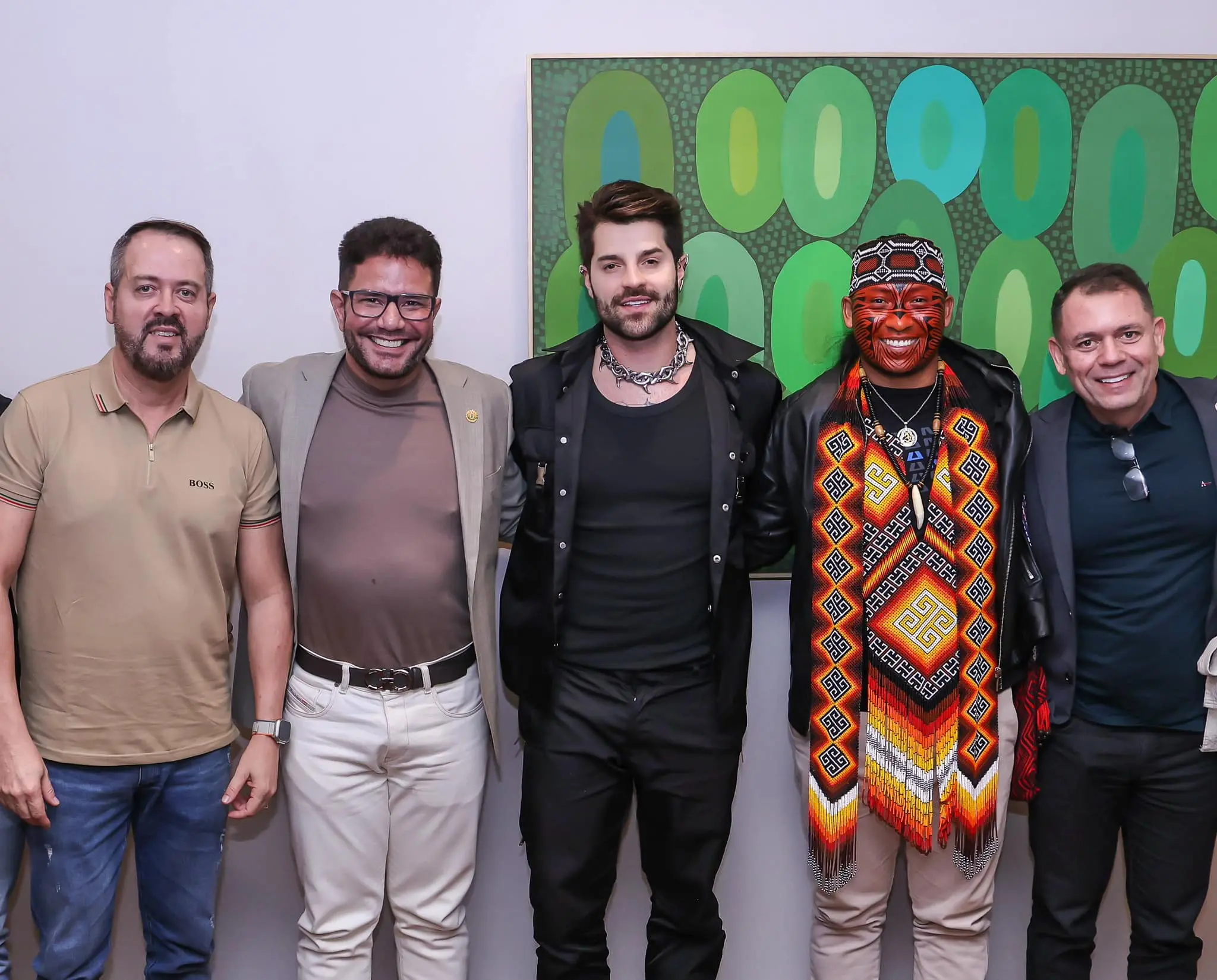 Gladson se encontra com Alok em Brasília e fala sobre realização de show do artista no Acre