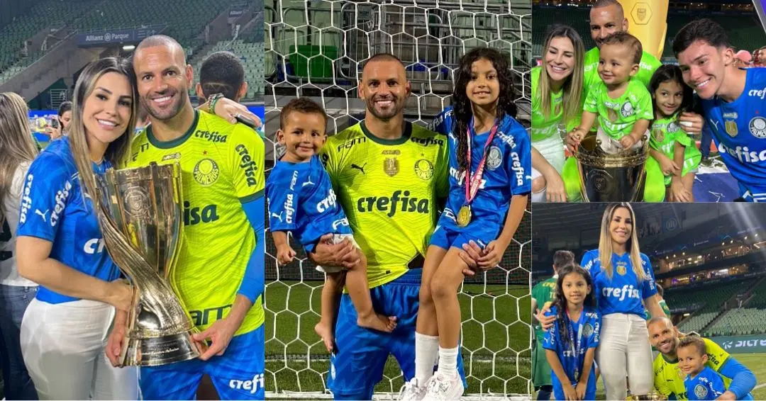 Do Acre, goleiro Weverton brilha na conquista do Palmeiras pelo título paulista; FOTOS