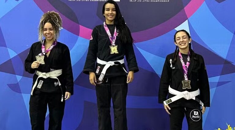 Acreanos faturam três ouros e um bronze no Salvador Fall International Open de Jiu-jítsu