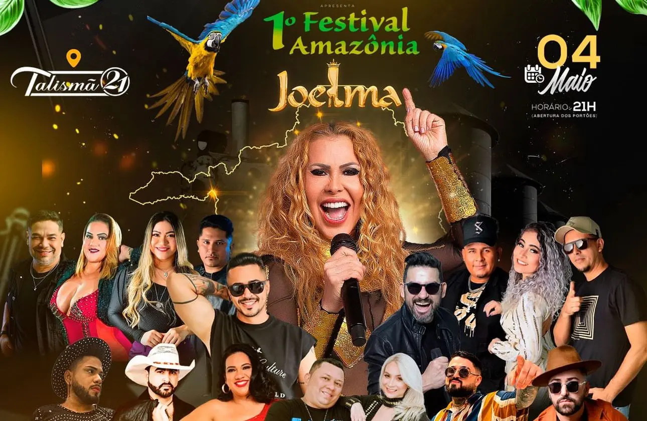 Show de Joelma no Festival Amazônia atrai expectativa de 7 mil pessoas em Porto Velho, confirma organização
