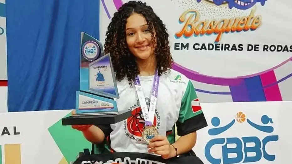 Acreana é convocada para seleção brasileira de basquete em cadeira de rodas