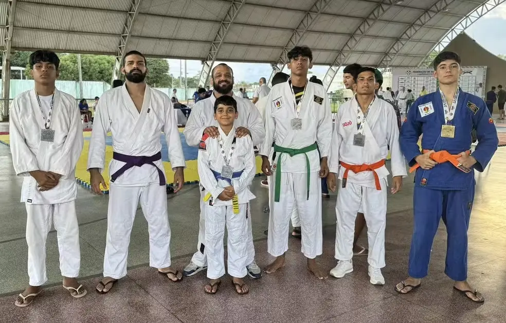 Acreanos conquistam oito medalhas na Copa Banzai de Judô, em Porto Velho