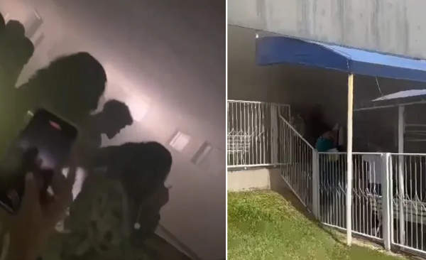 Vídeos mostram alunos desesperados durante princípio de incêndio no colégio Adventista