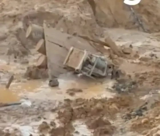 Trabalhador morre soterrado após morro de garimpo desabar; veja o vídeo