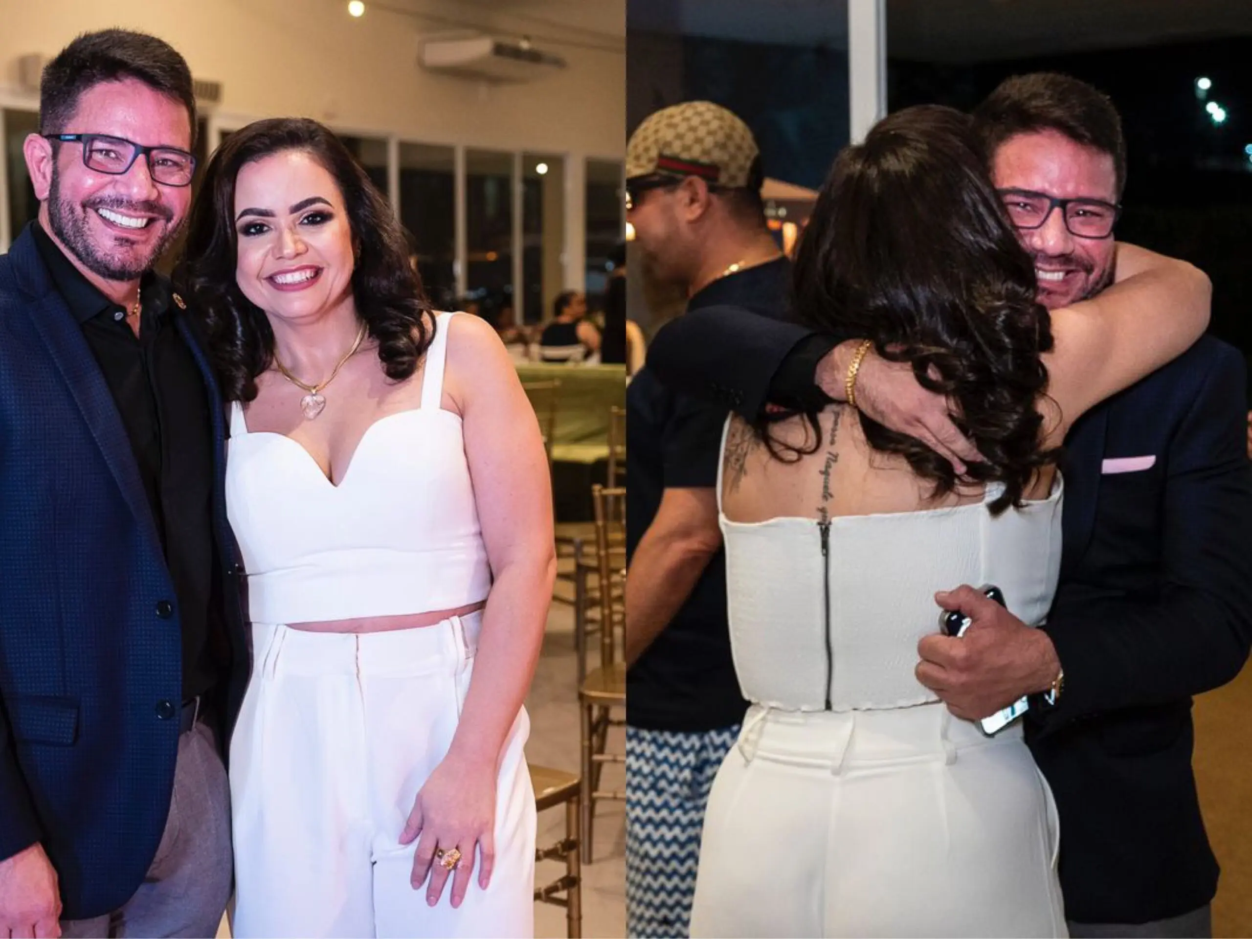 Aniversário da deputada Michelle Melo sela paz com Gladson Cameli; VEJA FOTOS