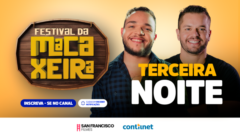 Festival da Macaxeira: ContilNet e Sans Filmes transmitem ao vivo terceira noite