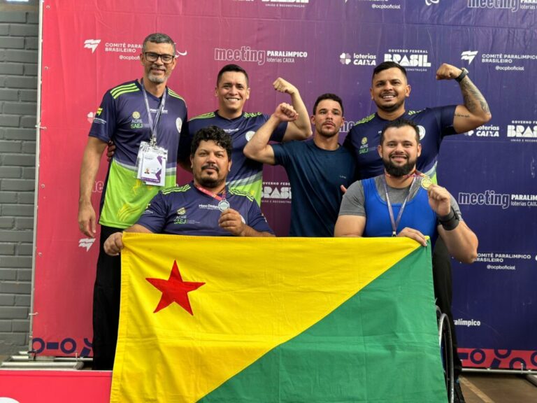 Atletas paralímpicos acreanos são medalhistas em competição nacional em Brasília