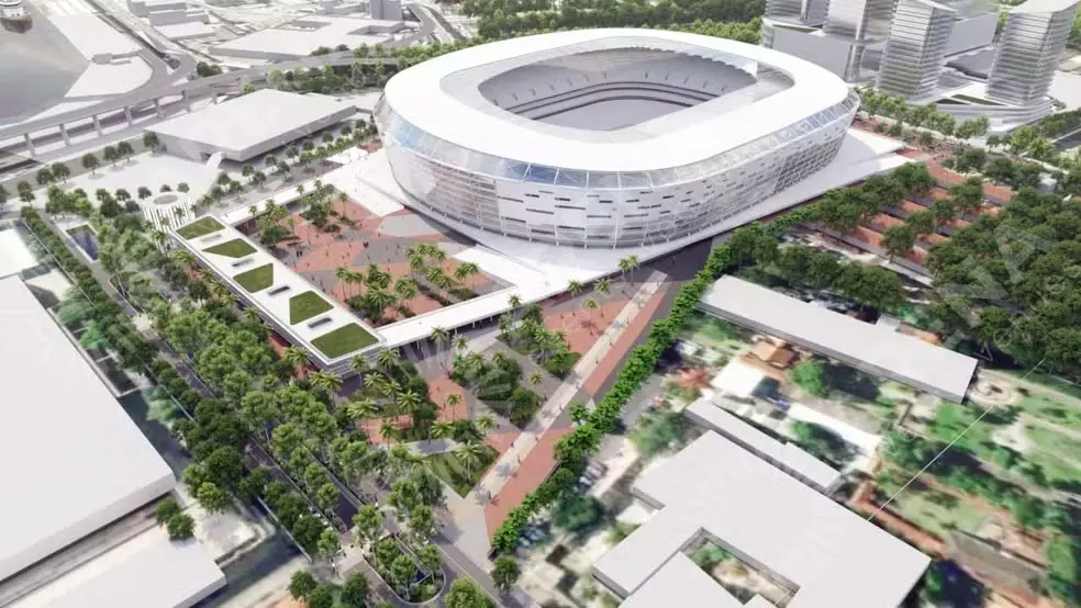Veja como vai ficar o estádio do Flamengo no Gasômetro