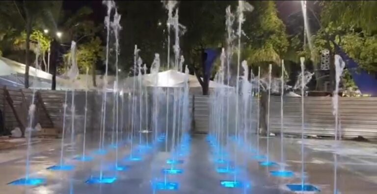Bocalom mostra como está ficando nova fonte de Rio Branco, prestes a ser inaugurada; VÍDEO