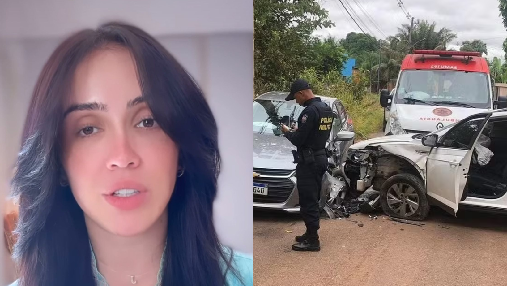 Juh Vellegas fala pela 1ª vez sobre acidente e dá detalhes de seu quadro de saúde; VÍDEO