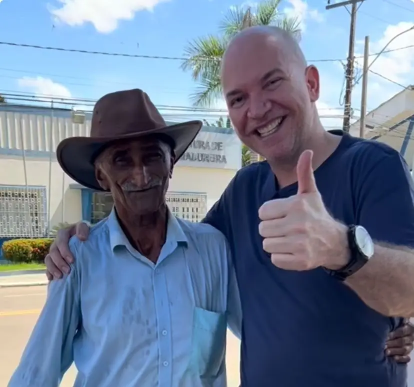 Deputado compartilha história inspiradora de Seu Moacir, que tirou a CNH aos 75 Anos