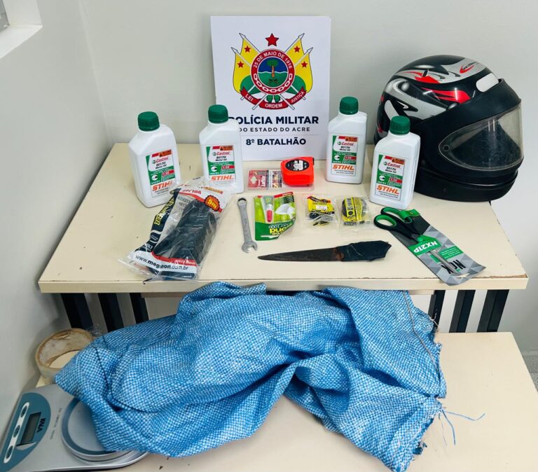 Polícia prende homem acusado de furtar moto de professor e cometer outros crimes