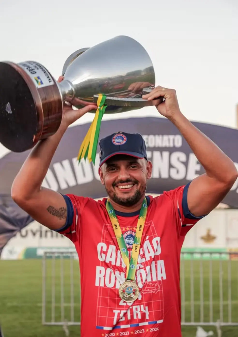 Ex-Rio Branco-AC, preparador de goleiros é campeão rondoniense pelo Porto Velho-RO