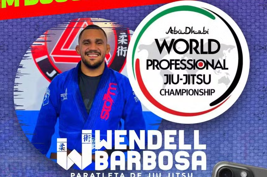 Com desafio em Mundial de Jiu-jítsu em Abu Dhabi, acreano faz rifa para custear despesas