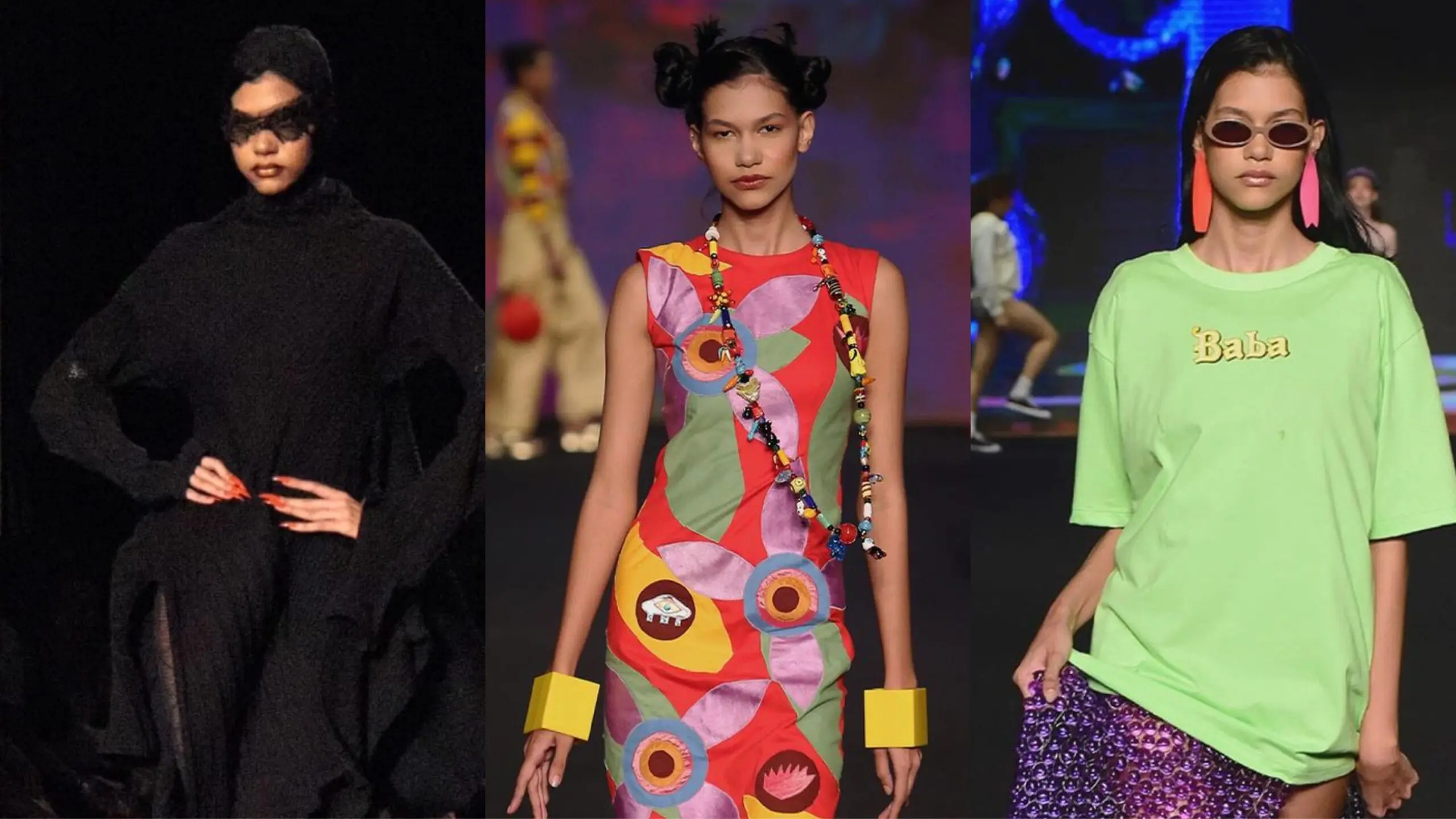 Modelo acreana se destaca no encerramento do Dragão Fashion Week após desfilar para 7 marcas; VÍDEO