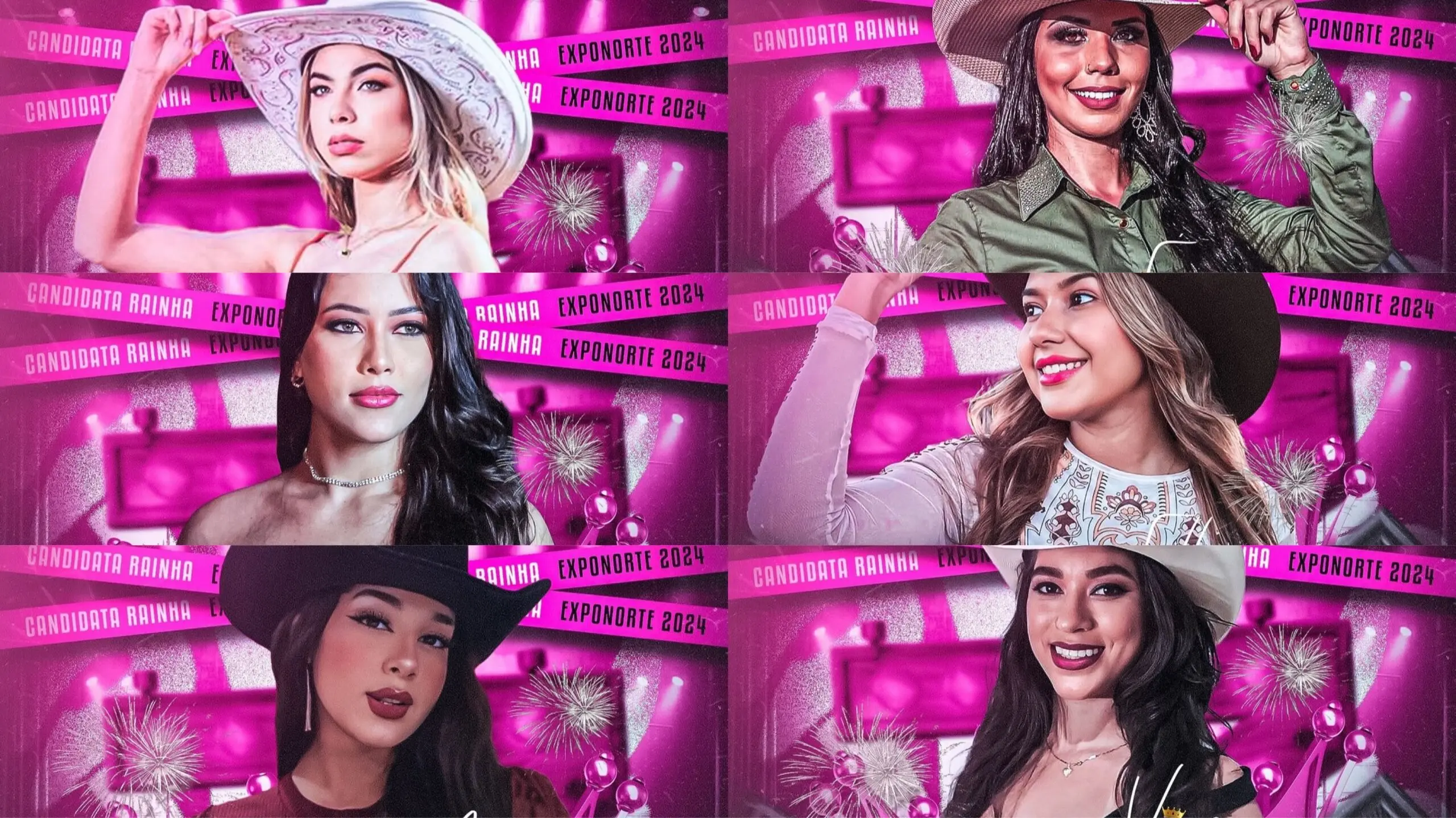 Rainha do ExpoNorte 2024: conheça as candidatas que podem levar uma moto zero para casa