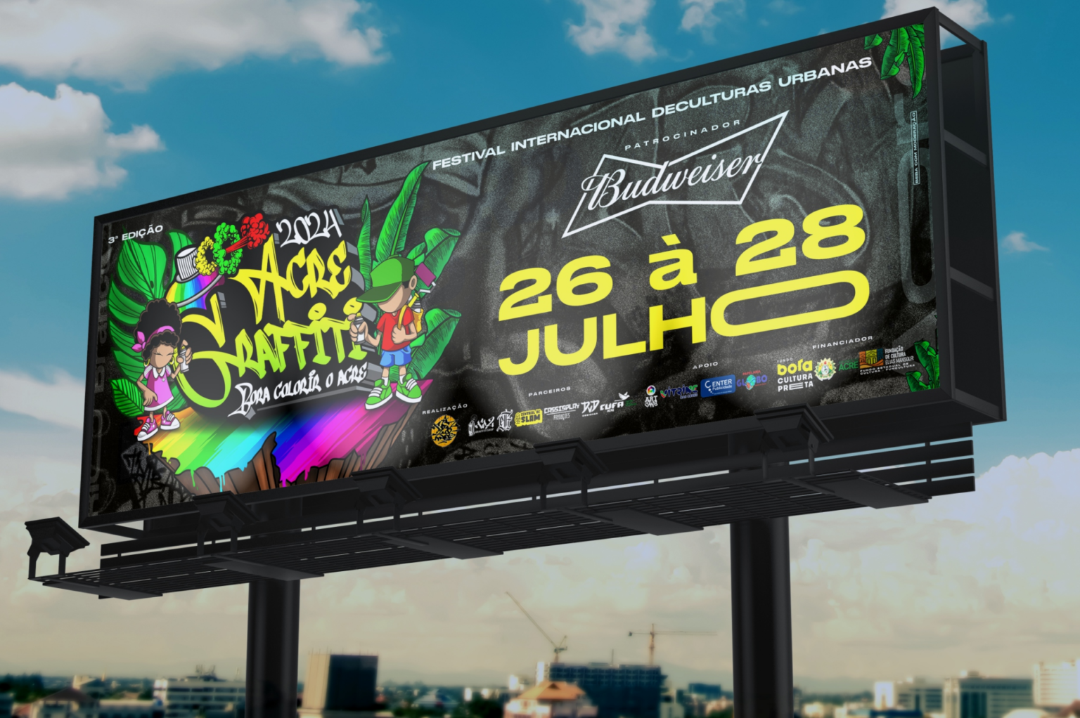 Festival internacional de graffiti acontece em Rio Branco; confira a programação