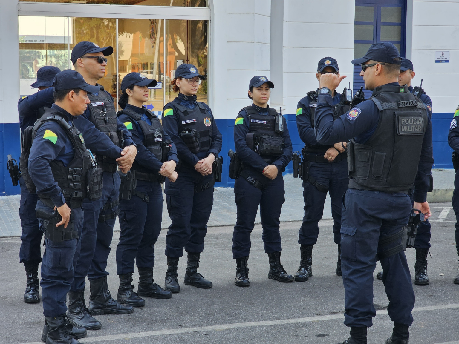 PM deflgra megaoperação ‘Força Total’ para atuar com barreiras e patrulhas em todo o Acre