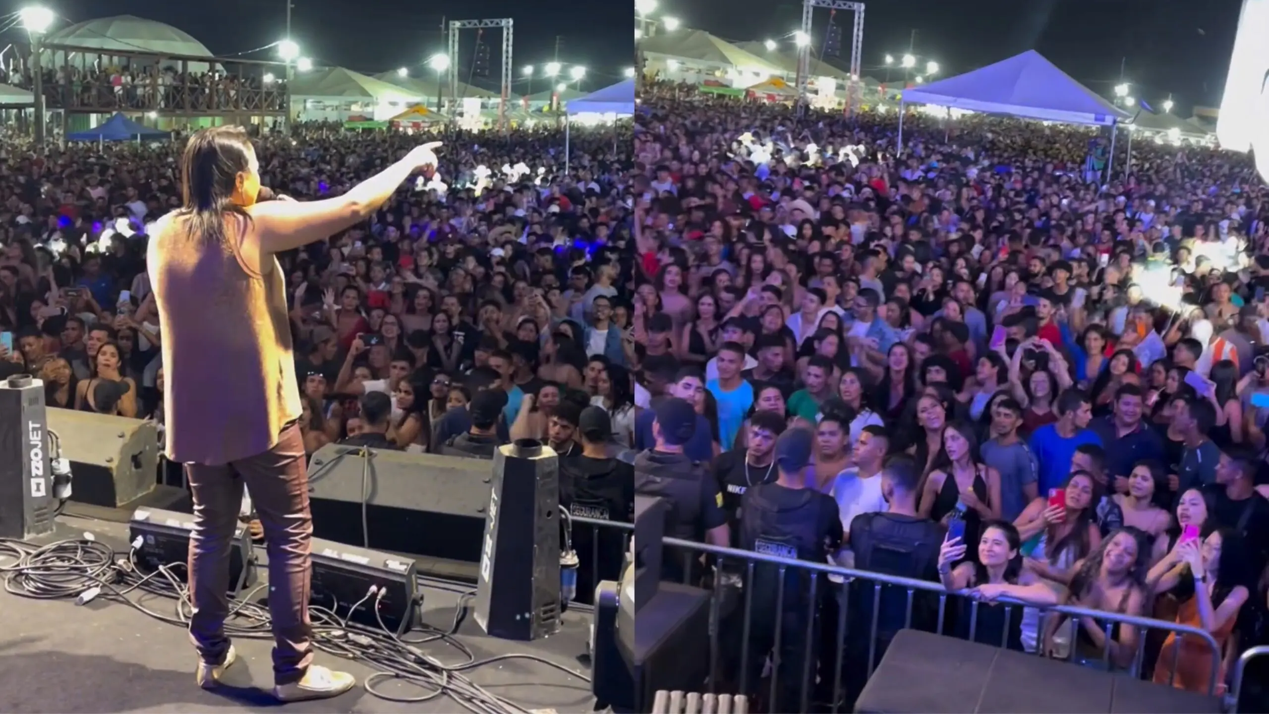 VÍDEO: Raquel dos Teclados arrasta multidão e lota terceira noite da Expoacre Juruá