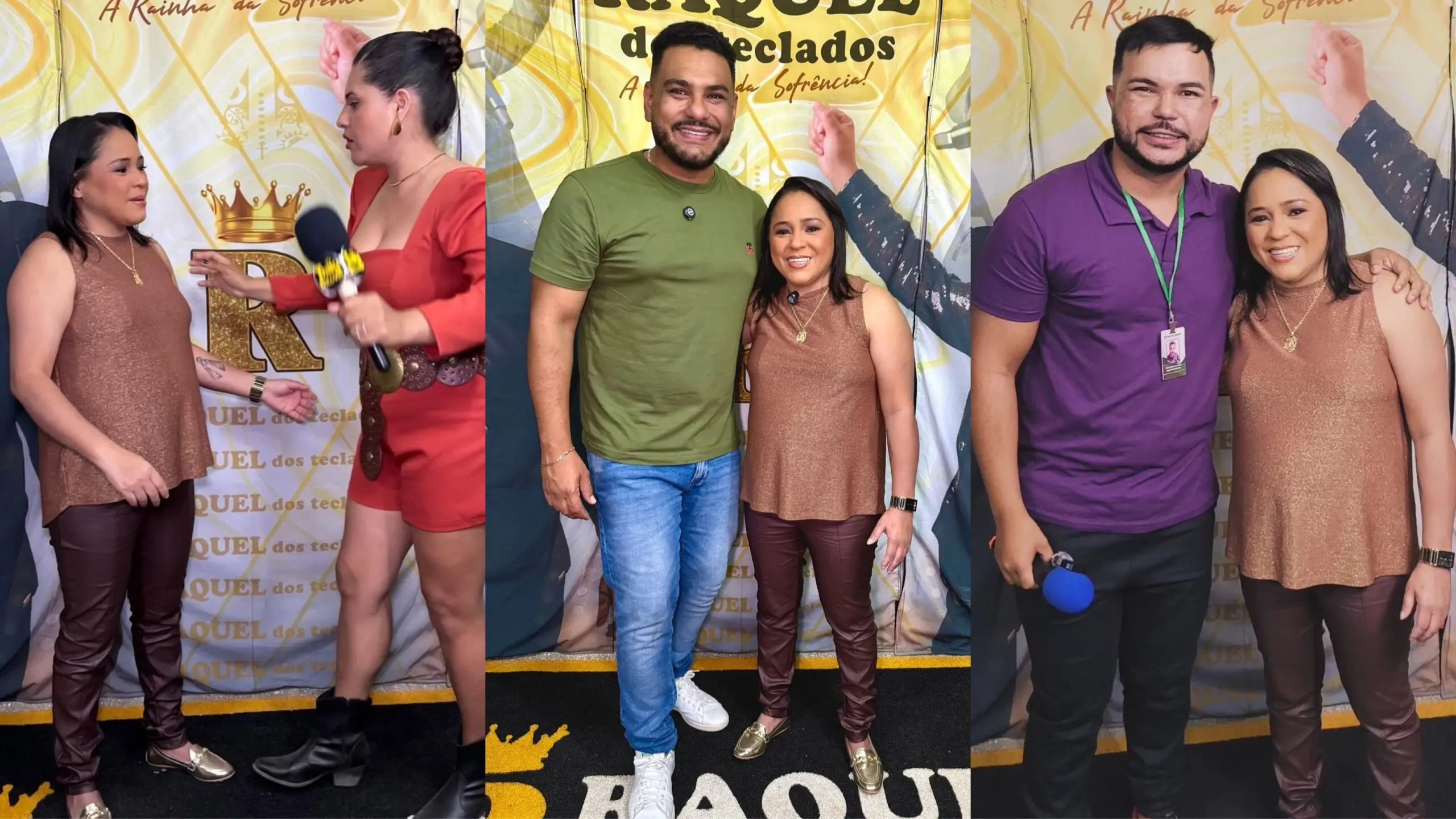 Na Expoacre Juruá, Raquel dos Teclados fala sobre estreia no estado e ganha farinha famosa; VÍDEOS