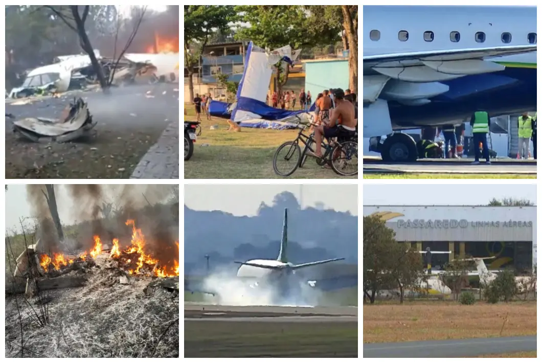 Brasil registra seis tragédias e incidentes aéreos em uma semana; relembre cada caso