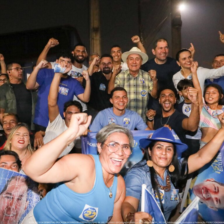 Bocalom participa de bandeiraço na Baixada da Sobral em apoio ao candidato a vereador Joabe Lira