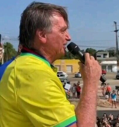 VÍDEO: Bolsonaro interrompe discurso e é retirado após ataque de abelhas
