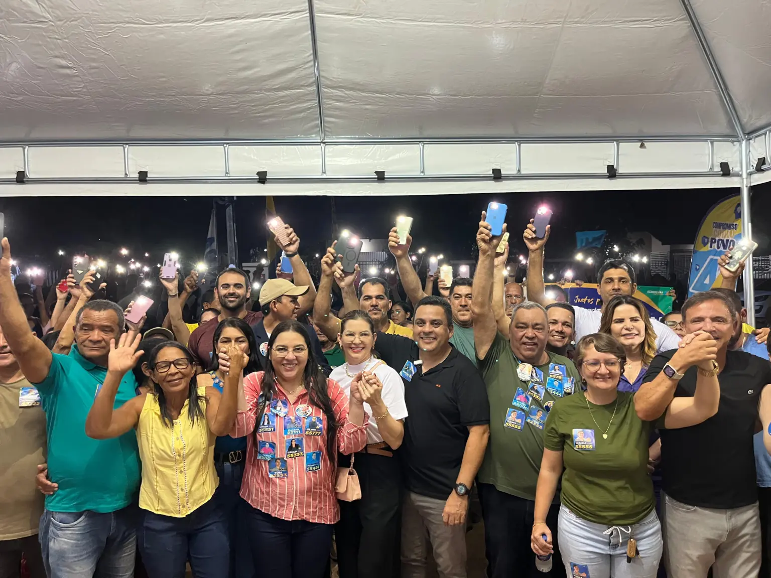 Gilberto Lira e Alípio Gomes inauguram comitê de campanha com presença de Bittar