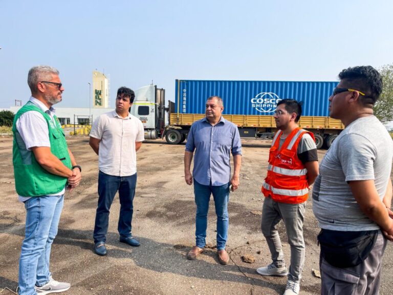 Governo do Acre recepciona carga experimental vinda do Porto de Chancay