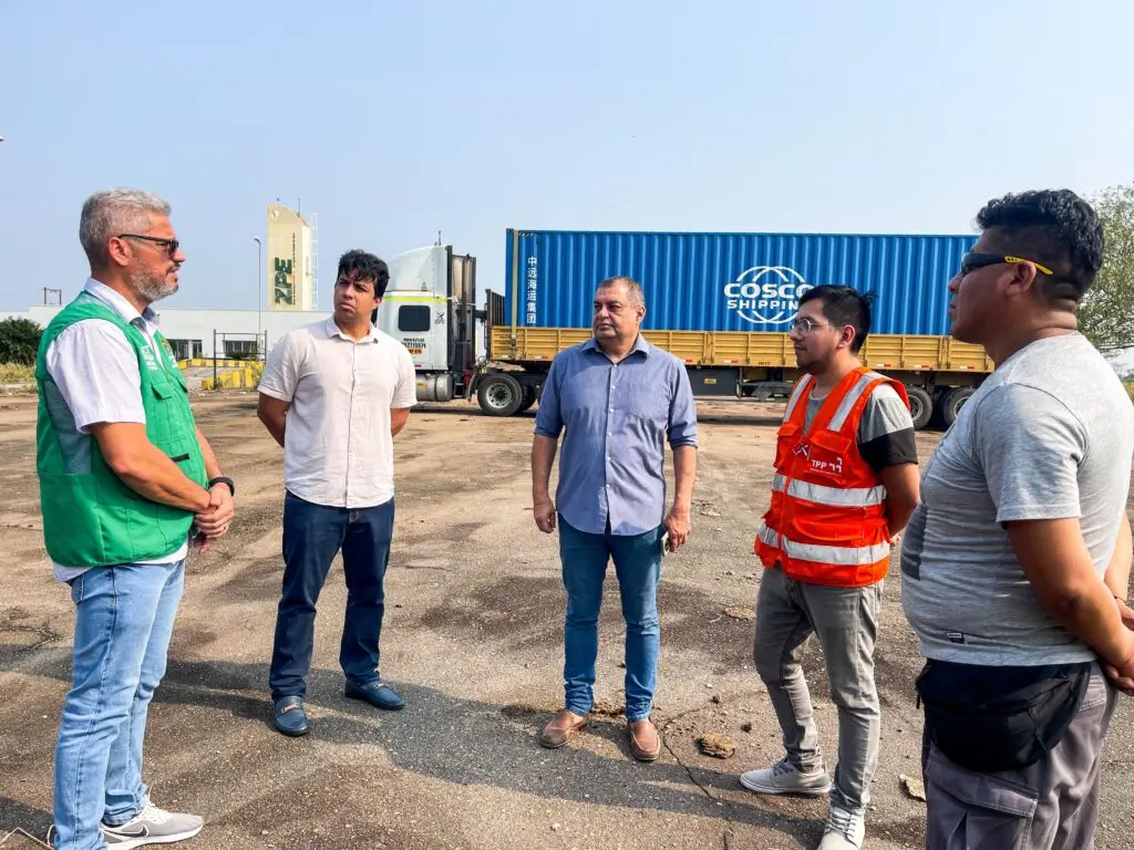 Governo do Acre recepciona carga experimental vinda do Porto de Chancay