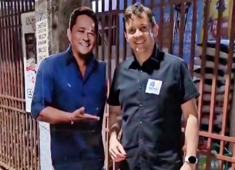 Eduardo Velloso lança convite para o cantor Leonardo: “Quando vocĂȘ vem fazer um show pra gente?”