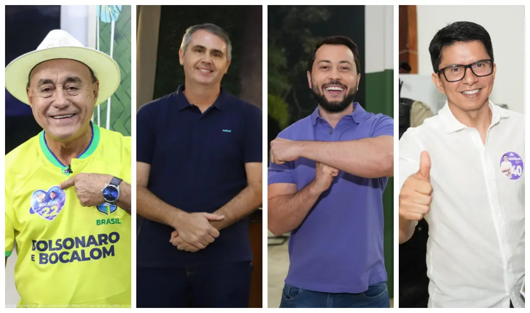 Panfletagens, reuniões e gravações: veja a agenda dos candidatos a prefeito de Rio Branco nesta quarta