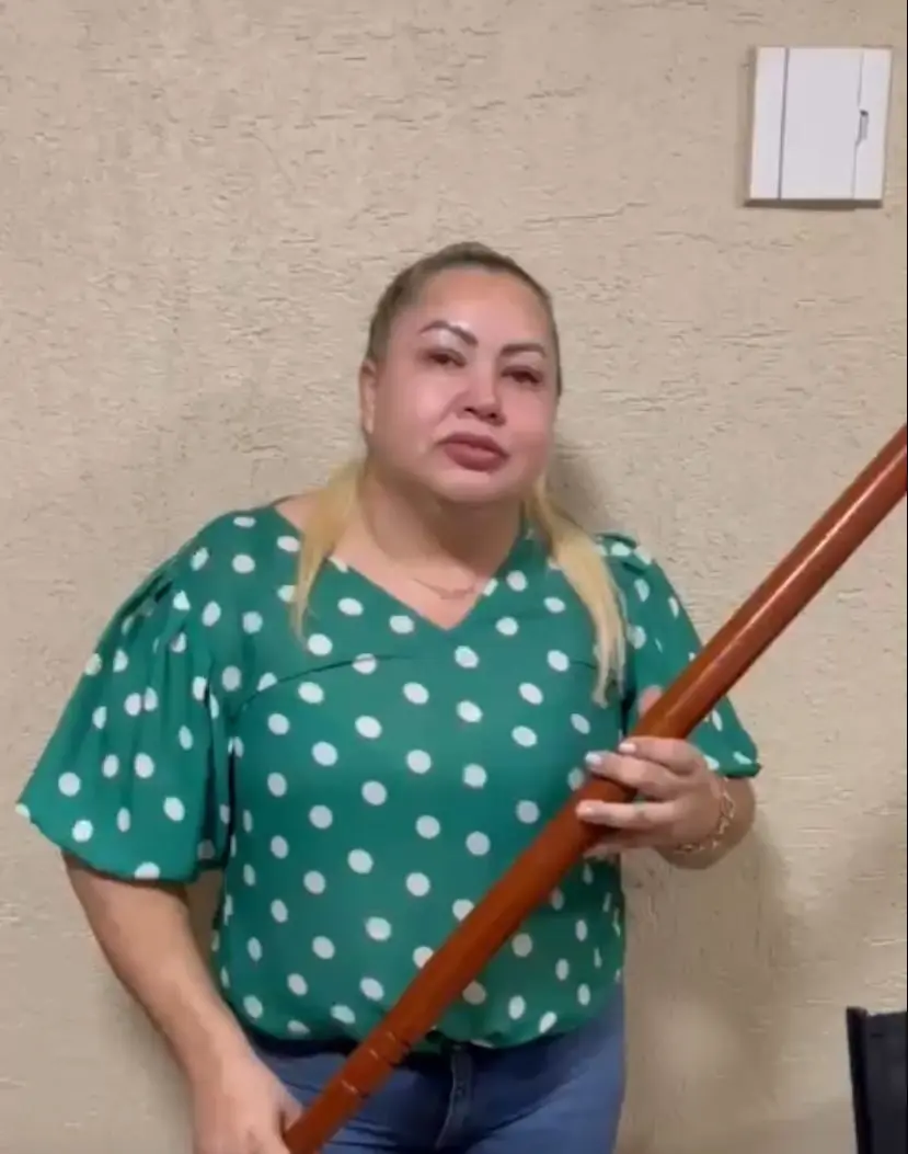 Após perseguição, candidata a prefeita exibe porrete em vídeo: “Não estou mais desarmada”