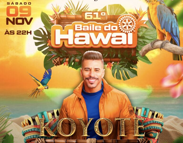Últimos ingressos do primeiro lote do Baile do Hawai 2024: virada de lote e atração nacional confirmada