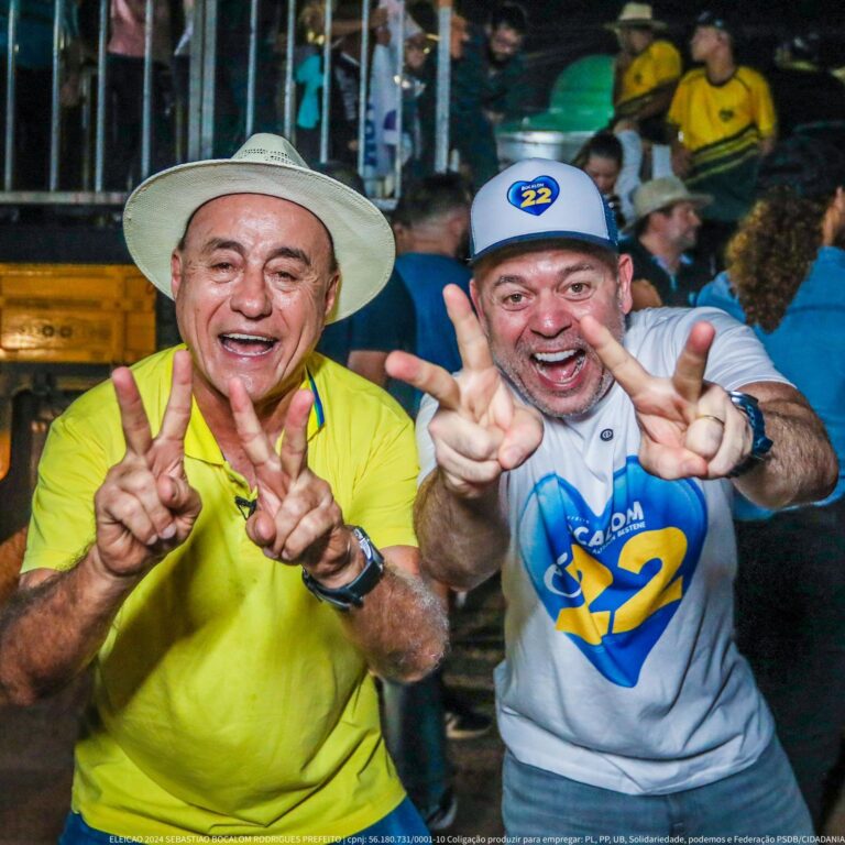 Rueda, Mailza, Bocalom e Alysson arrastam mais de 1000 carros na regional Vila Acre