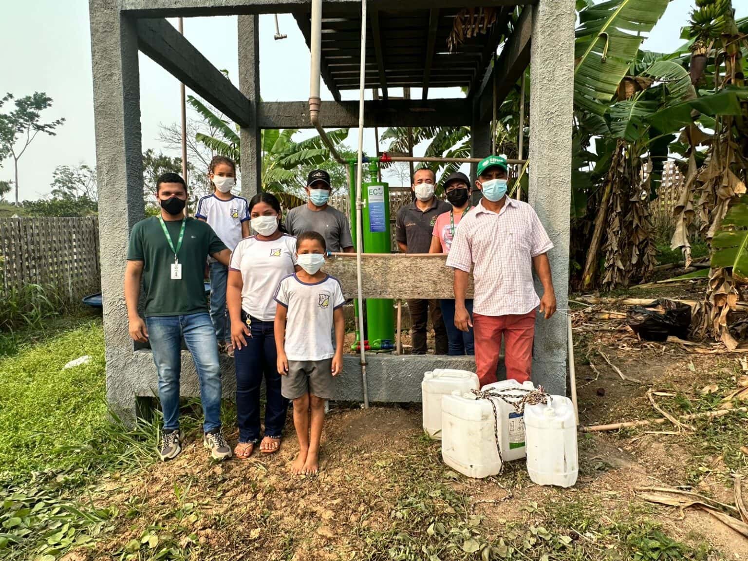 Governo instala filtros de água potável em comunidades distantes para mitigar impactos da seca