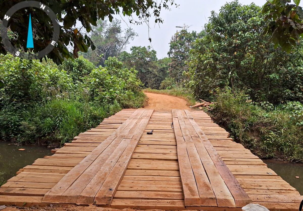 Compromisso: Prefeitura de Brasiléia constrói mais três pontes na zona rural Compromisso: Prefeitura de Brasiléia constrói mais três pontes na zona rural
