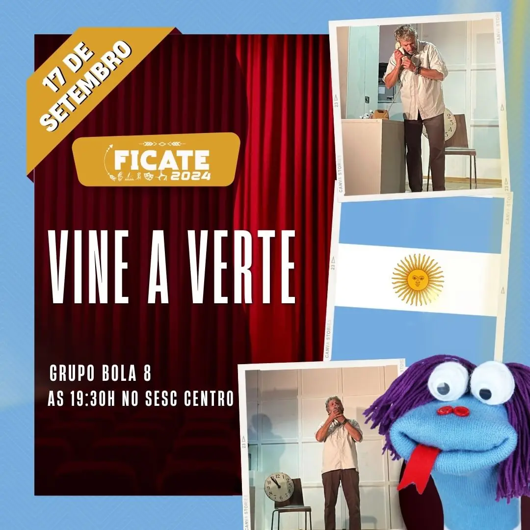 Em espanhol, espetáculo ‘Vine a Verte’ é apresentado nesta terça-feira em Rio Branco